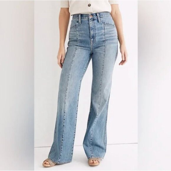 Madewell Denim - MADEWELL 11" High-Rise Flare Jeans 28